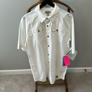 Carhartt light weight short sleeved button up